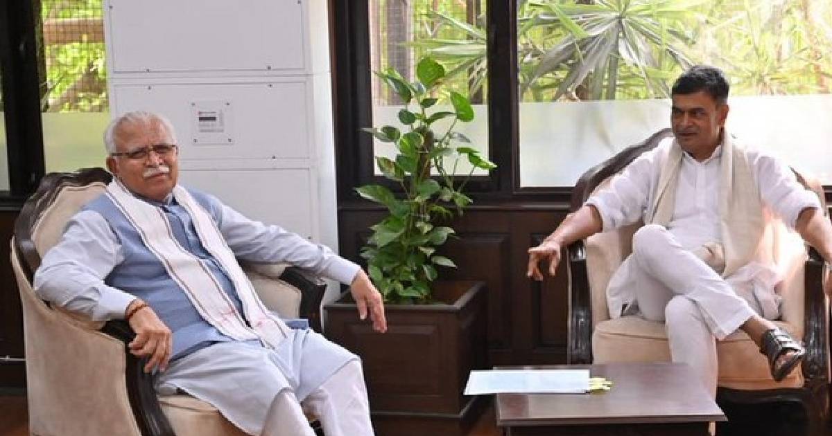 Haryana CM meets Union Power Minister to ensure uninterrupted electricity supply